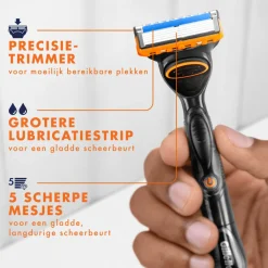 Scheermesjes Fusion 5 Power 12 stuks^Gillette Discount