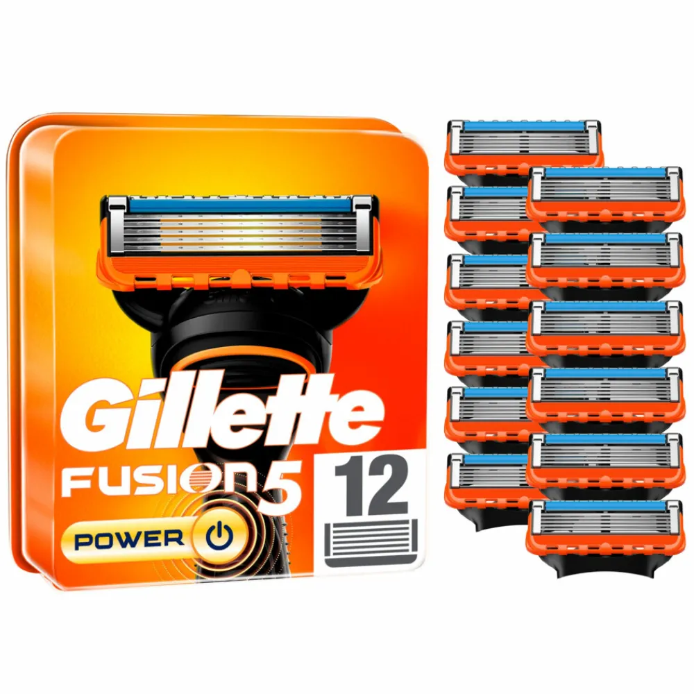 Scheermesjes Fusion 5 Power 12 stuks^Gillette Clearance
