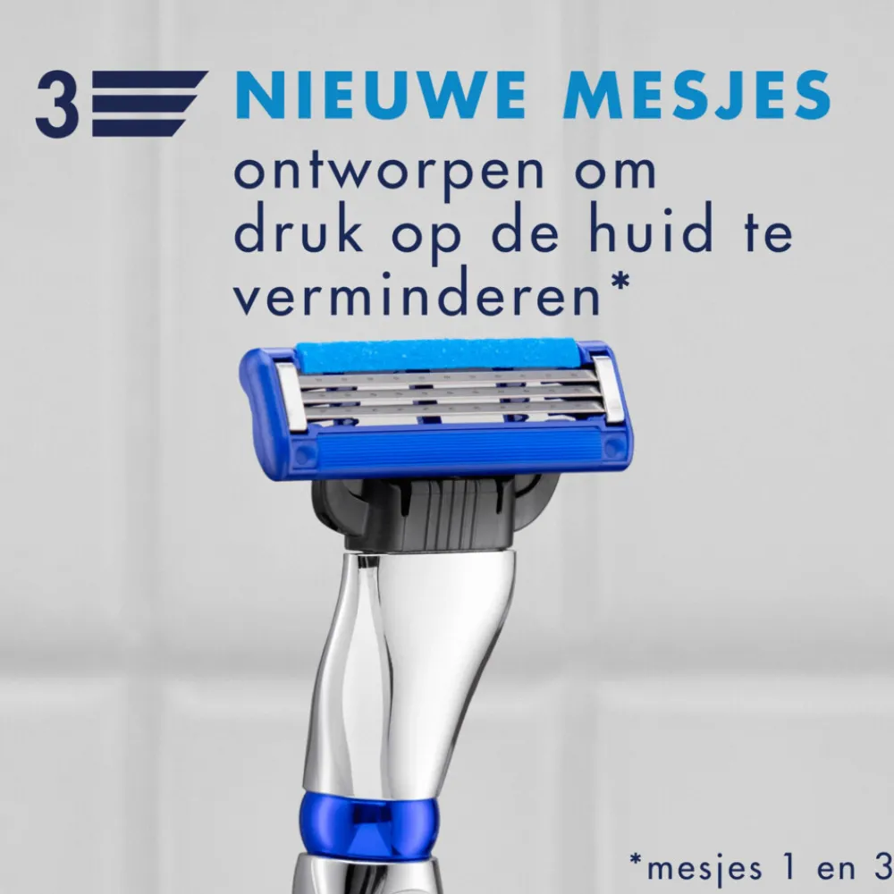 Scheermesjes Mach3 Turbo 12 stuks^Gillette Best