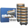 Scheermesjes Proglide 12 stuks^Gillette Hot
