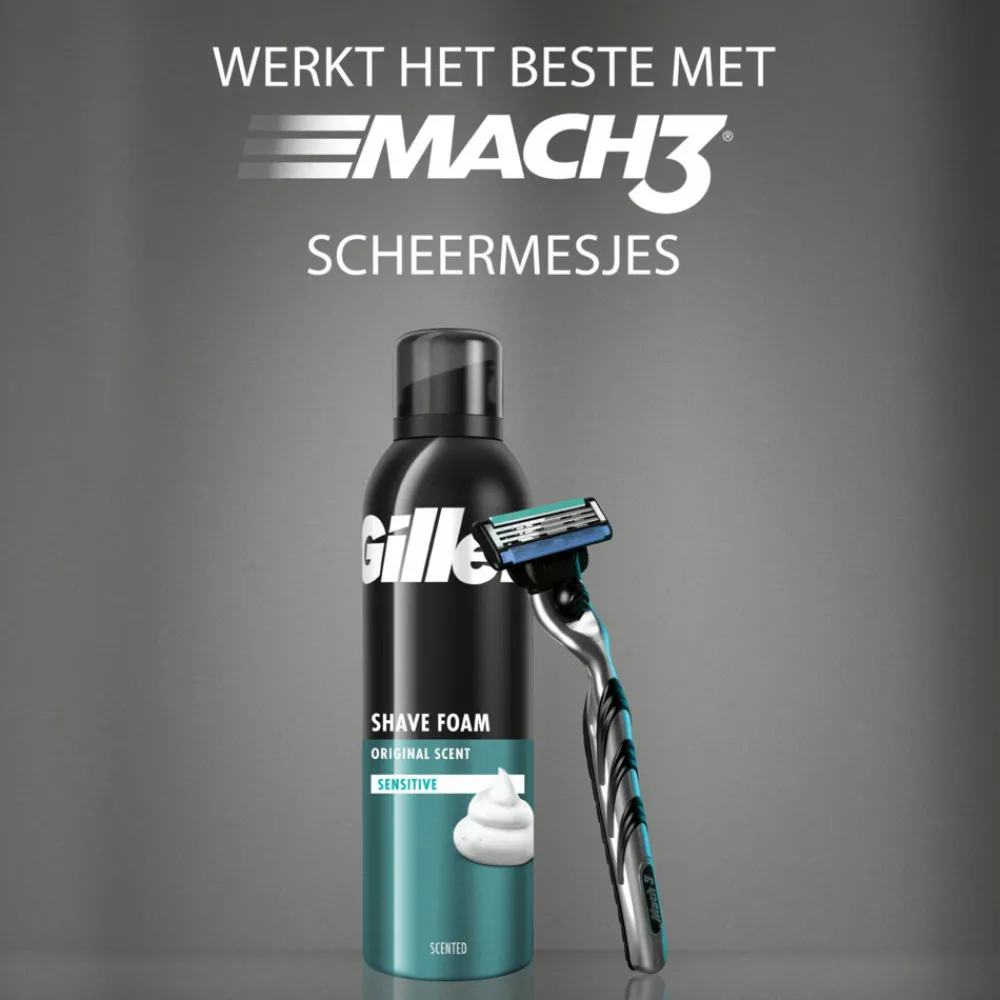 Scheerschuim Classic Sensitive 200 ml^Gillette Discount