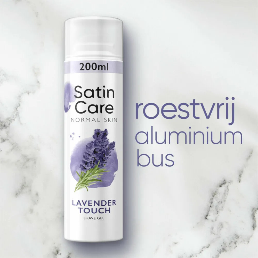 Scheergel Satin Care Lavender Touch 200 ml^Gillette Venus Discount