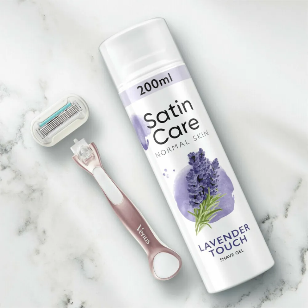 Scheergel Satin Care Lavender Touch 200 ml^Gillette Venus Discount