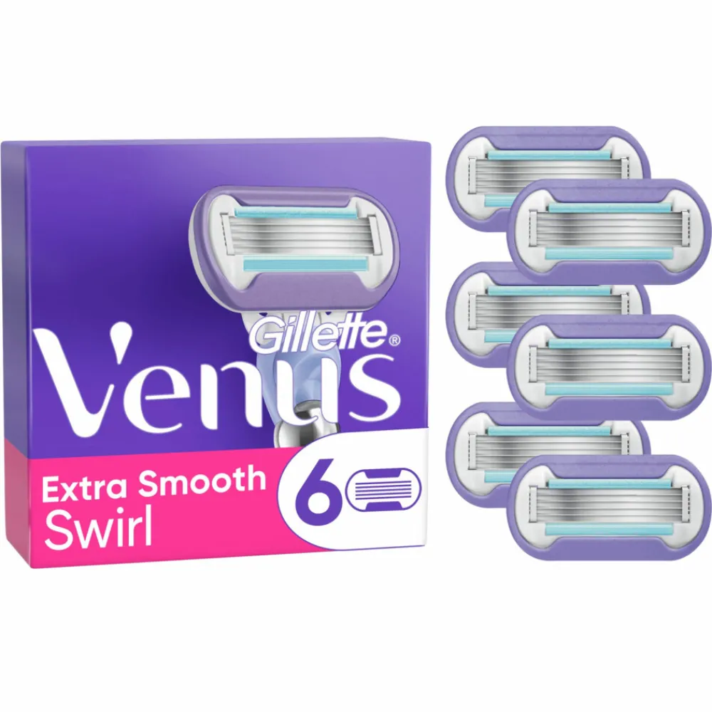 Scheren & Ontharen<Gillette Venus Scheermesjes Extra Smooth Swirl 6 stuks