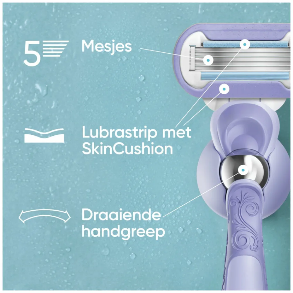 Scheren & Ontharen<Gillette Venus Scheermesjes Extra Smooth Swirl 6 stuks