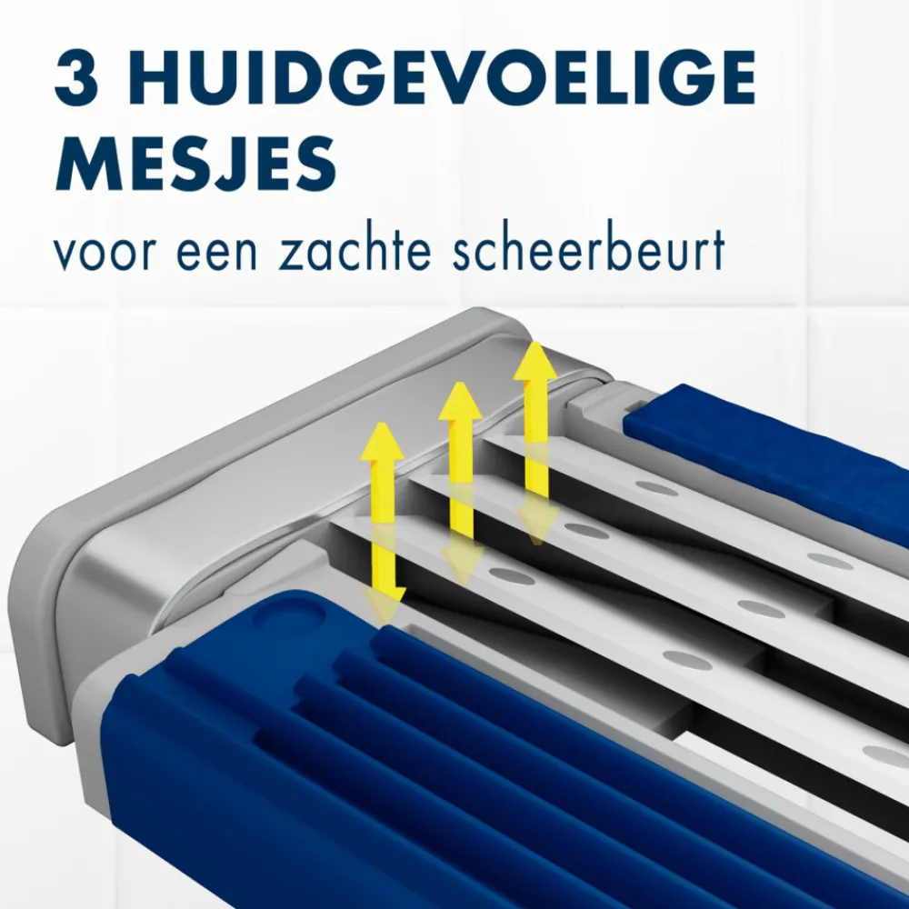Hot Wegwerpmesjes Blue III 12 stuks Heren Scheren & Ontharen