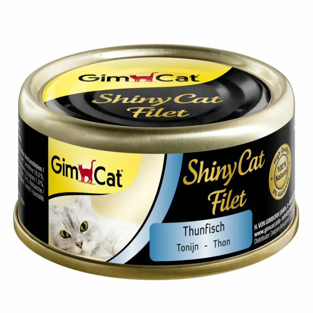 Clearance ShinyCat Filet Tonijn 70 gr Kattenvoer