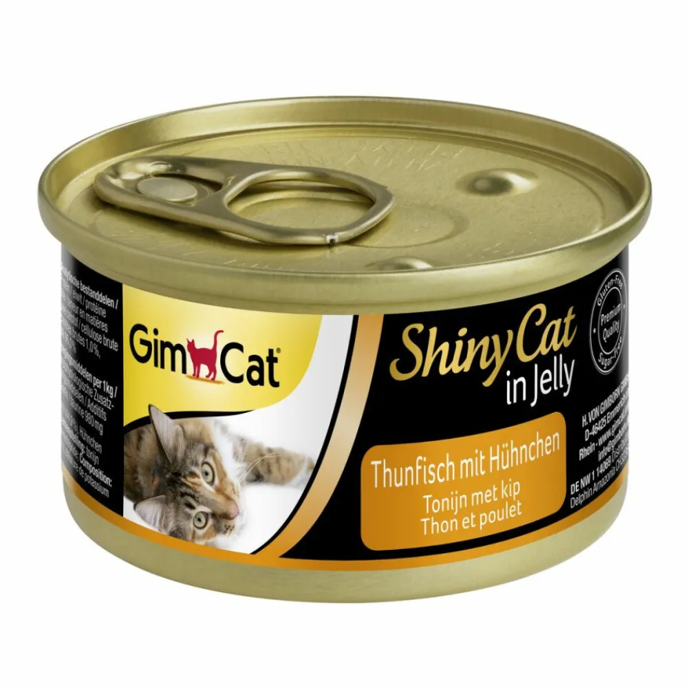 New ShinyCat in Jelly Tonijn & Kip 70 gr Kattenvoer