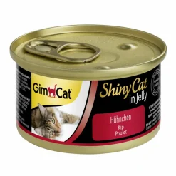 Kattenvoer<GimCat ShinyCat in Jelly Kip 70 gr