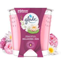 Kaarsen<Glade Geurkaars Relaxing Zen 100% Raapzaadwax 112 gr