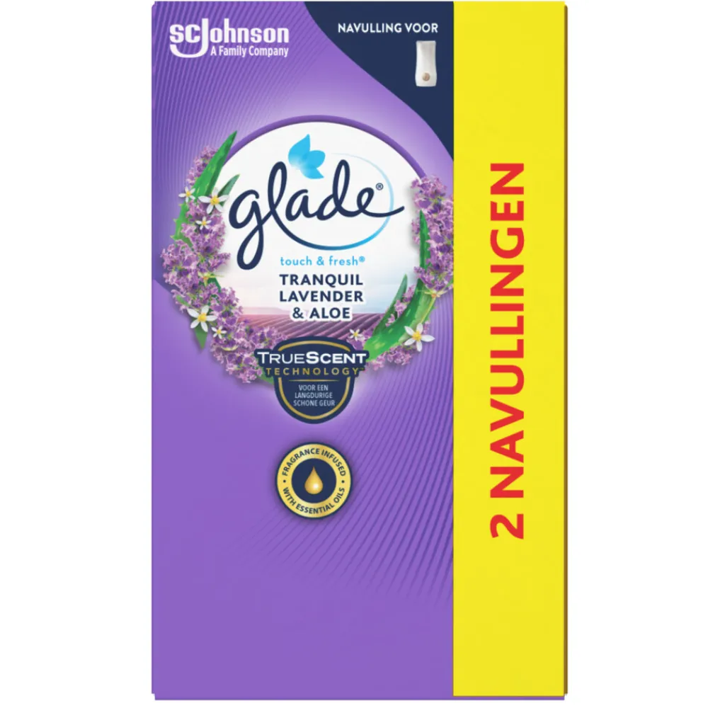 Touch & Fresh Tranquil Lavender & Aloe 2 x 10 ml^Glade