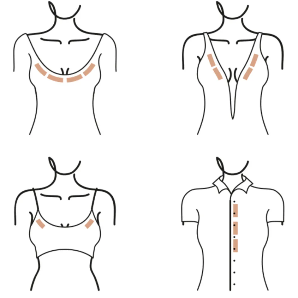 Nagelaccessoires<Glam & Go Fashion Tape 50 stuks