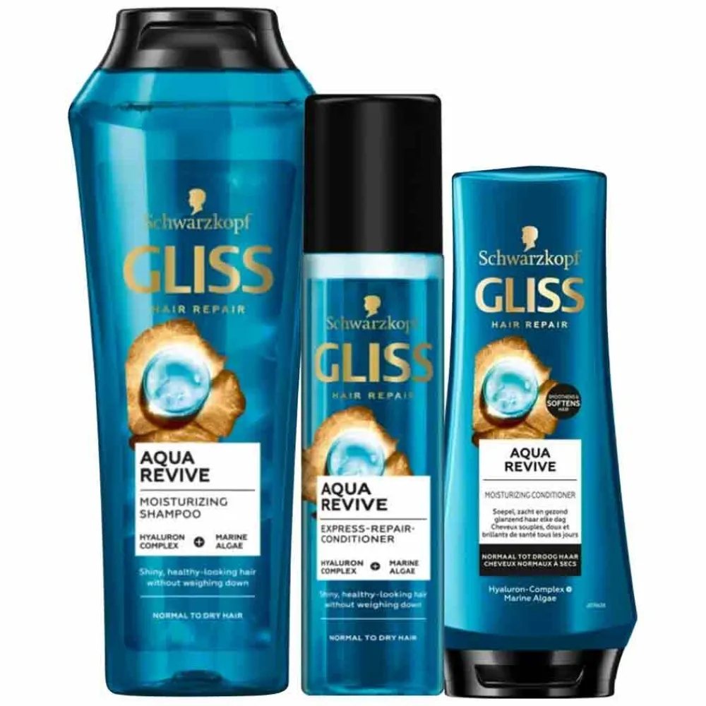 Aqua Revive - Shampoo, Conditioner & Anti-klit Spray - Pakket Conditioner|Shampoo