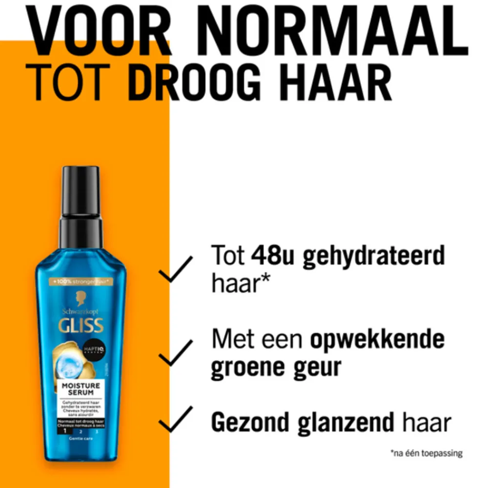Haarverzorging<Gliss Aqua Revive Serum 75 ml