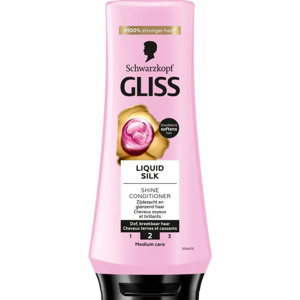 Conditioner Liquid Silk 200 ml^Gliss Hot