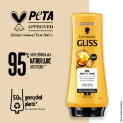 Conditioner<Gliss Conditioner Oil Nutritive 200 ml