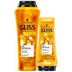 Conditioner|Shampoo<Gliss Oil Nutritive - Shampoo 1x 250 ml & Conditioner 1x 200 ml - Pakket