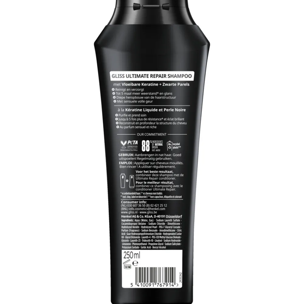 Shampoo Ultimate Repair 250 ml^Gliss Best