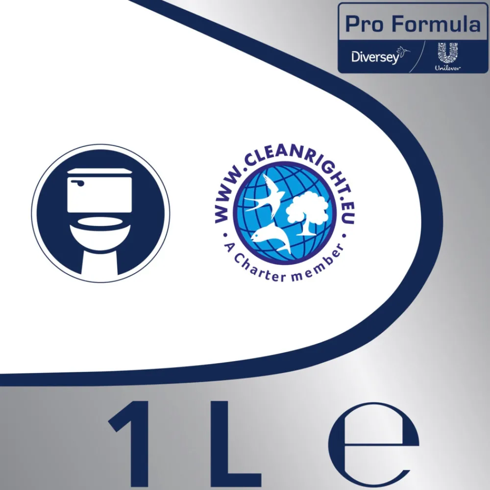 Hot Toiletreiniger Ocean zonder Chloor/Bleek Pro Formula 1 liter Professioneel Schoonmaakmiddel|Toiletartikelen