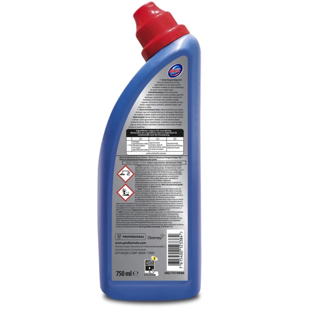 Clearance Voegenreiniger Pro Formula 750 ml Professioneel Schoonmaakmiddel|Badkamerartikelen