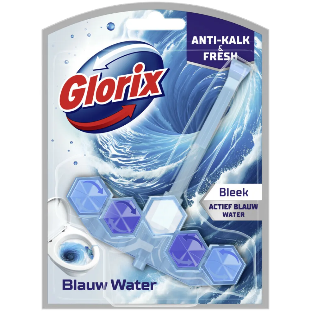 Sale Toiletblok Blauw Water Bleek Toiletartikelen