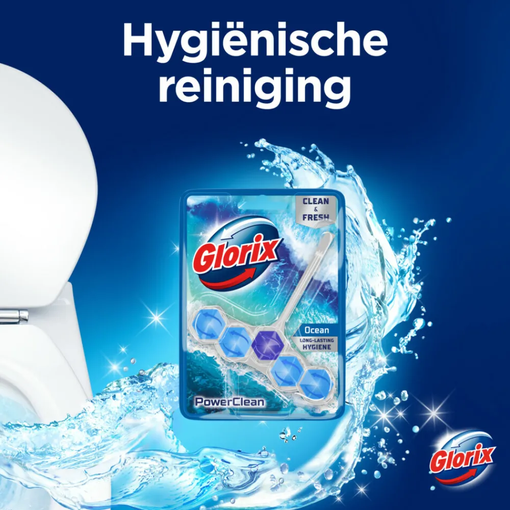 Toiletblok Power Clean Ocean^Glorix Discount