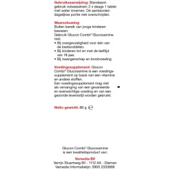 Hot Glucosamine 60 tabletten Speciale Bestanddelen