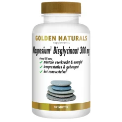 Magnesium Bisglycinaat 300mg Vegan 90 tabletten Mineralen