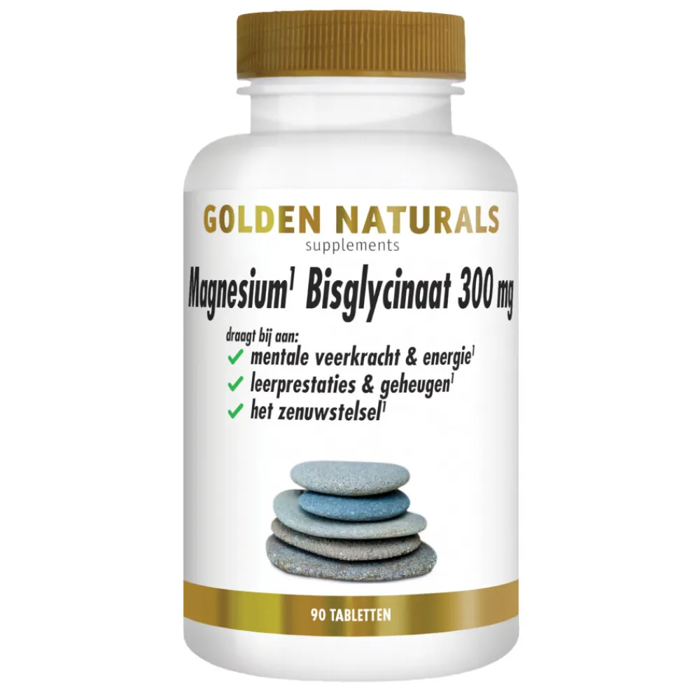 Magnesium Bisglycinaat 300mg Vegan 90 tabletten Mineralen