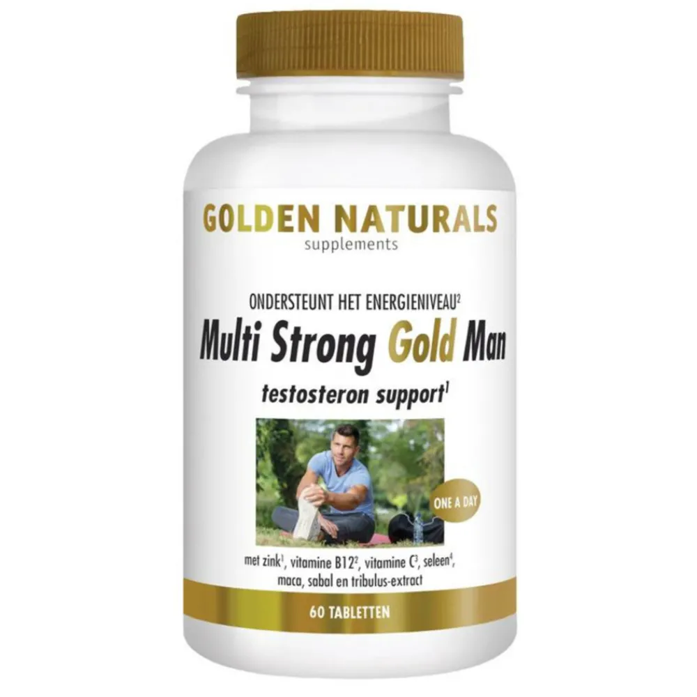 Sale Multi Strong Gold Man 60 tabletten Vitaminen Man