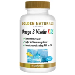 Omega 3 Visolie KIDS 60 gummies^Golden Naturals New