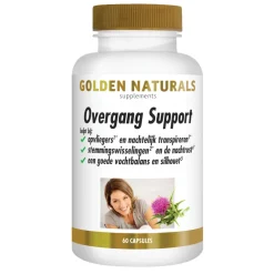 Overgang Support 60 vegacapsules^Golden Naturals Online