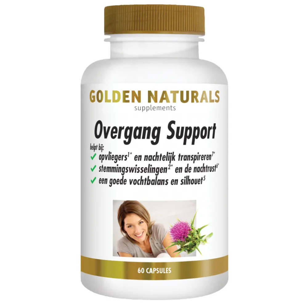 Overgang Support 60 vegacapsules^Golden Naturals Online