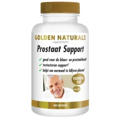 Prostaat Support 180 vegacapsules^Golden Naturals Hot