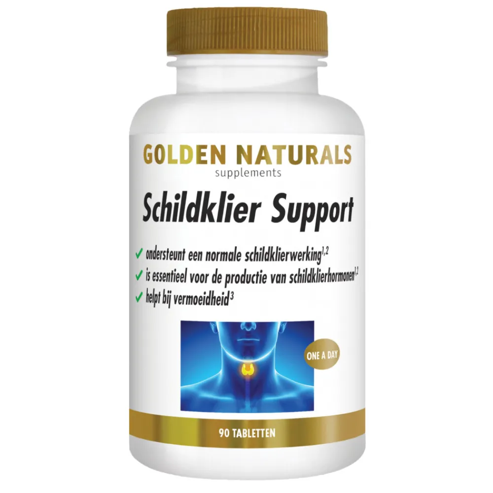 Weerstand & Energie<Golden Naturals Schildklier Support 90 tabletten
