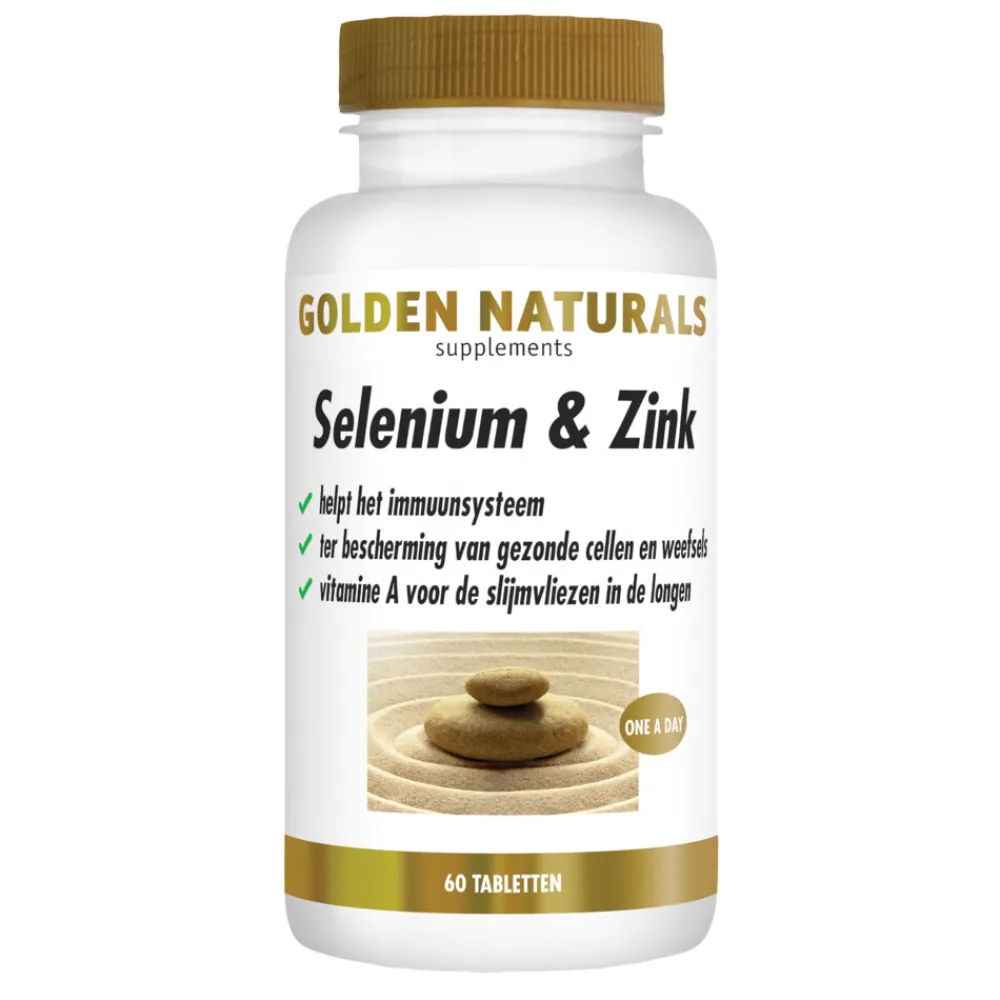 New Selenium & Zink Vegan 60 tabletten Mineralen