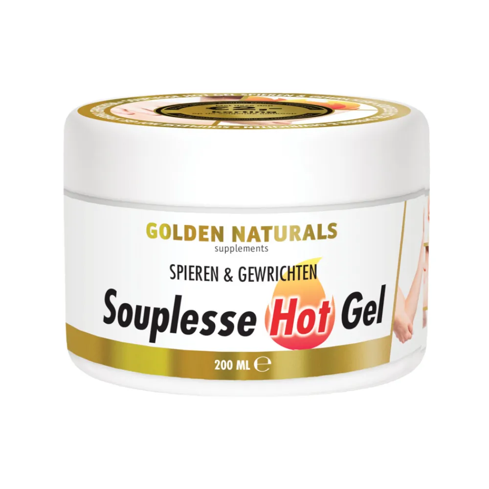 Souplesse Hot Gel 200 ml^Golden Naturals Hot