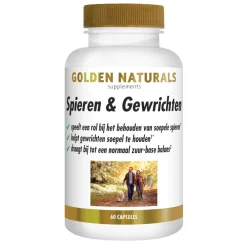 Spieren En Gewrichten<Golden Naturals Spieren & Gewrichten 60 capsules