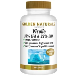 Visolie 33% EPA &amp; 22% DHA 180 softgels^Golden Naturals Clearance