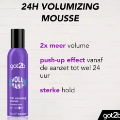 Volumania 24H Volumizing Mouse 250 ml^Got2b