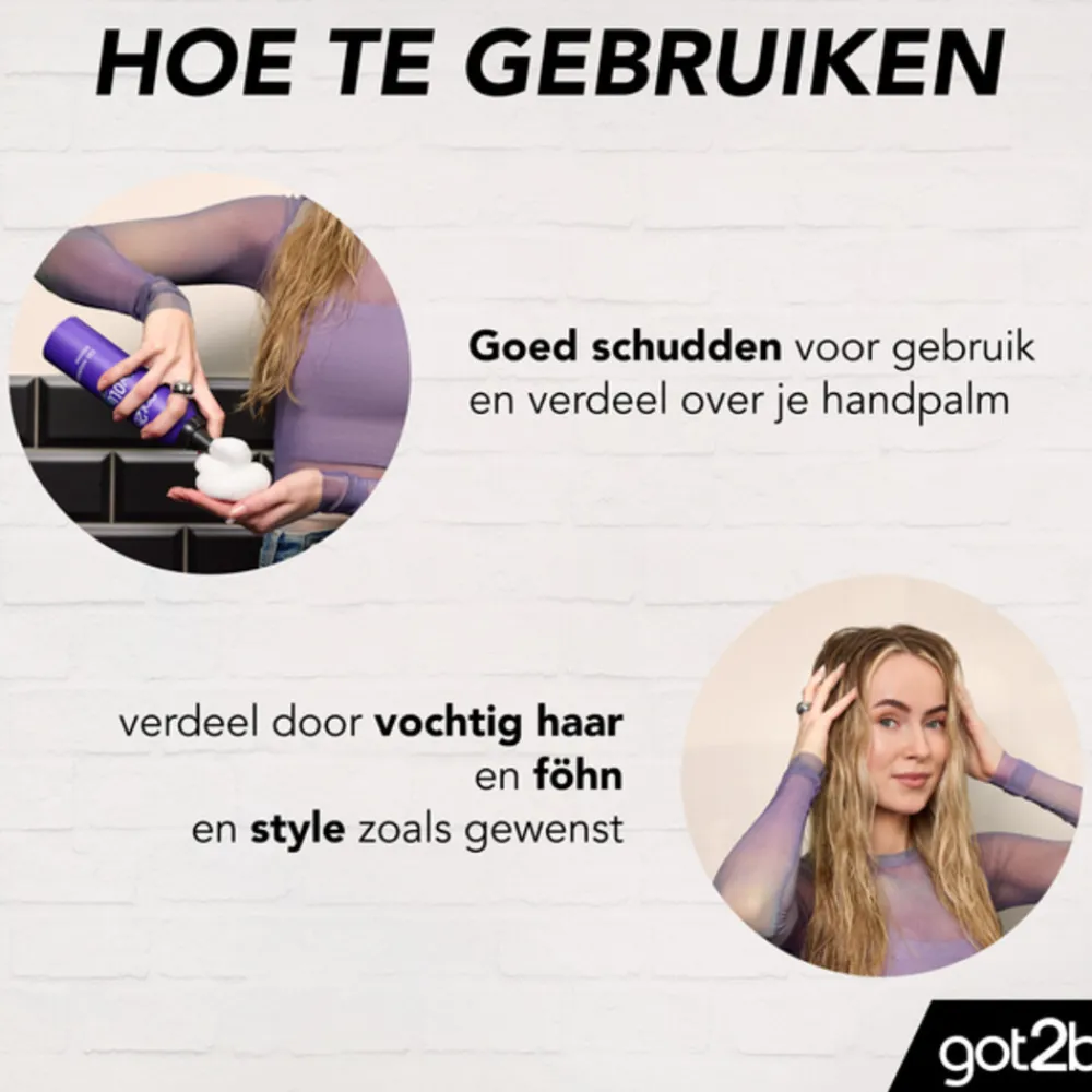 Volumania 24H Volumizing Mouse 250 ml^Got2b