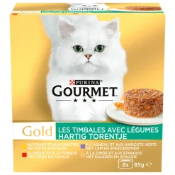 Gold Hartig Torentje 8 x 85 gr Kattenvoer