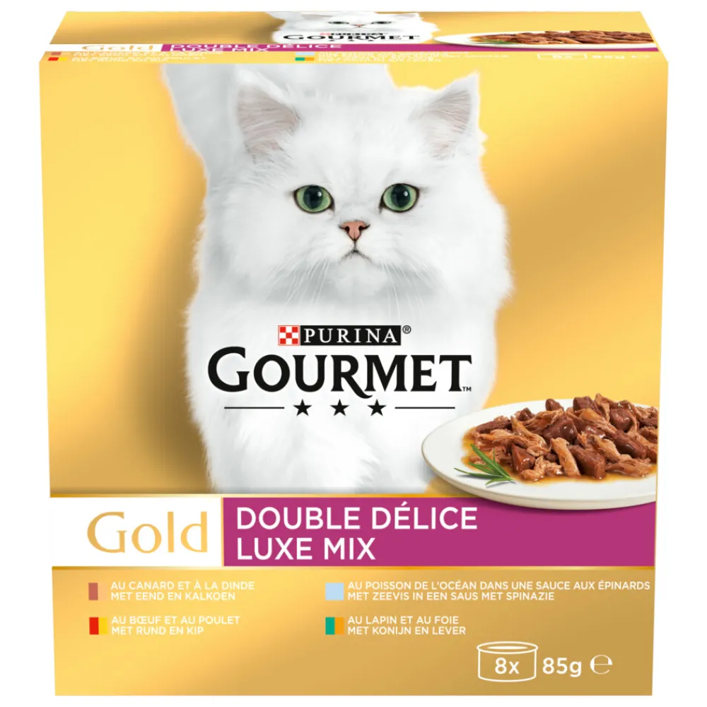 Gold Luxe Mix 8 x 85 gr^Gourmet Best