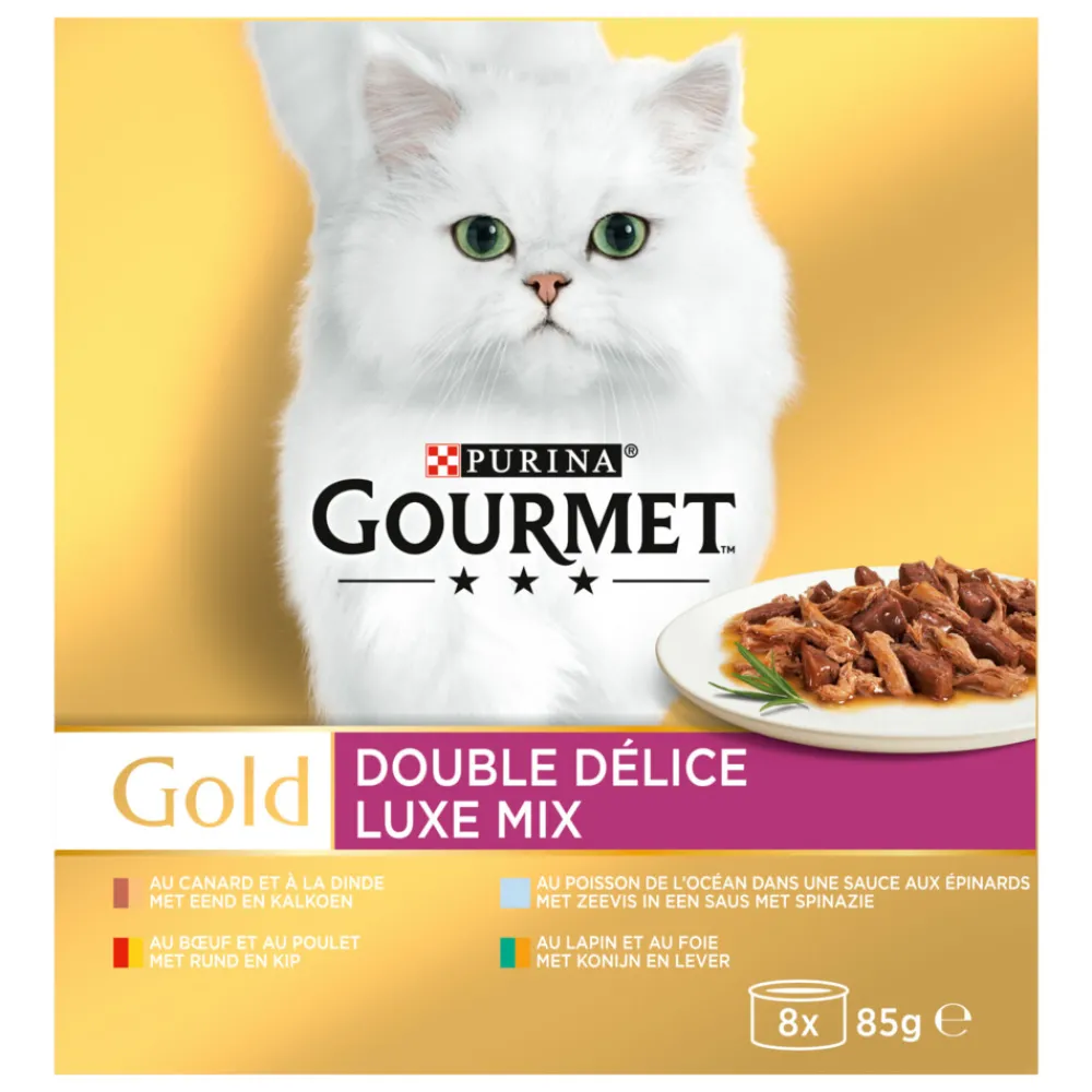 Gold Luxe Mix 8 x 85 gr^Gourmet Best