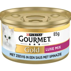 Gold Luxe Mix Zeevis - Spinazie 85 gr^Gourmet Best