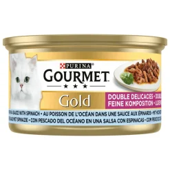 Gold Luxe Mix Zeevis - Spinazie 85 gr^Gourmet Best
