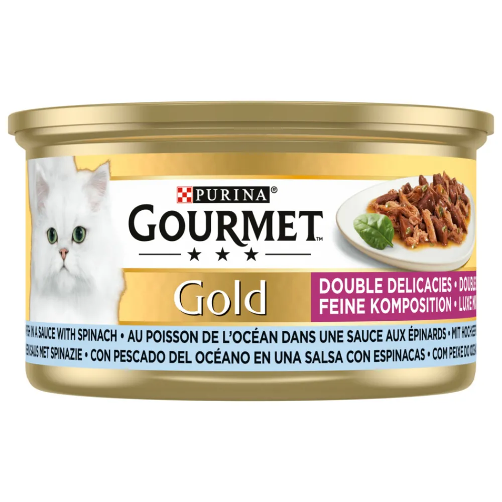 Gold Luxe Mix Zeevis - Spinazie 85 gr^Gourmet Best