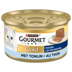 Gold Mousse Tonijn 85 gr Kattenvoer