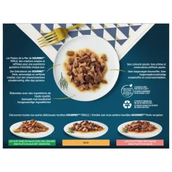 Sale Perle Multipack Zee Delicatesse in Saus 12 x 85 gr Kattenvoer