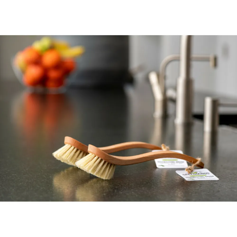 Schoonmaakborstel|Handafwas<Greenminds Afwasborstel Hout